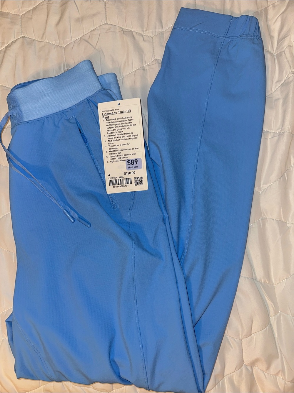 Lululemon High Rise License to train pants